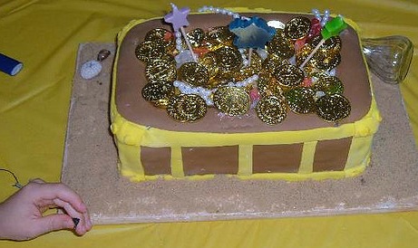 Treasure Chest Cake