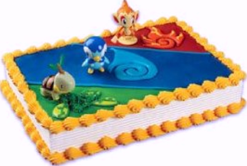 pokemon party cake