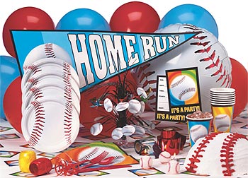 baseball party supplies
