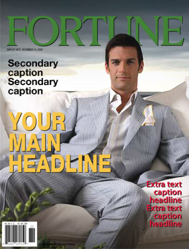 funny fortune fake magazine cover