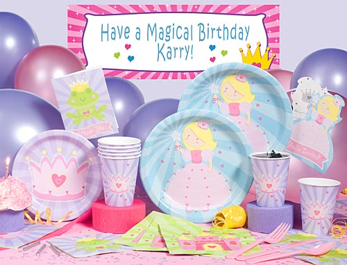 princess birthday party supplies