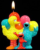 Sesame Street Candle